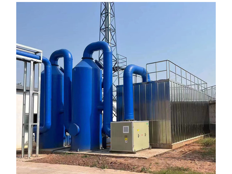 重慶涪陵製藥廠汙水處理站除臭工（gōng）程