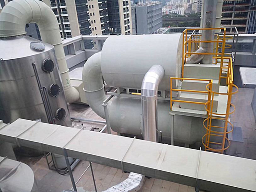 貝特瑞研究院（yuàn）廢氣治理項目工程