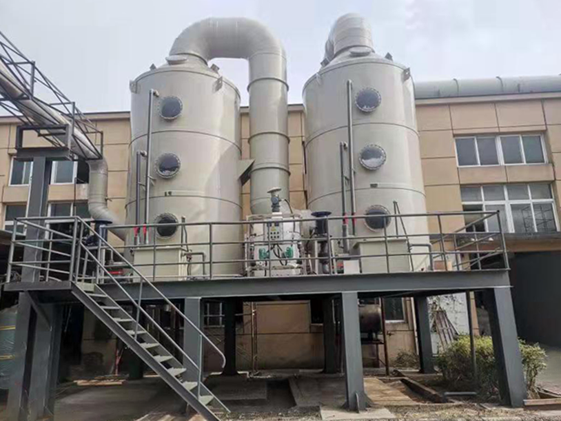 湖北丹澳藥業製藥車間廢氣淨化工程